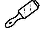 Lint roller icon