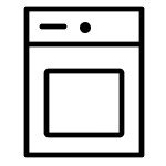 Laundry machine icon