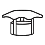 Vent cap icon