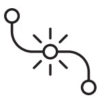 Connect electrical icon