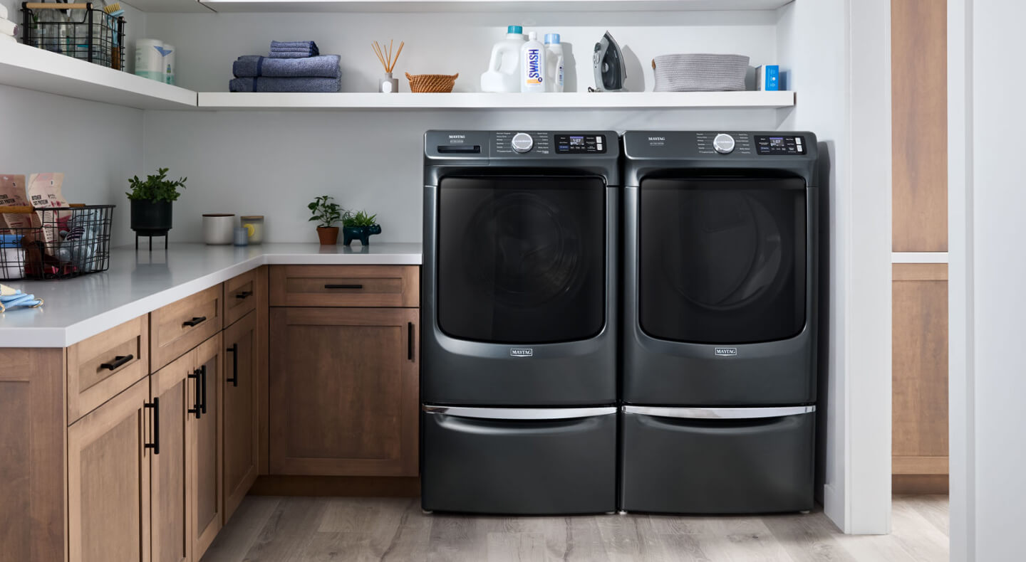 Maytag® front load laundry set for pets