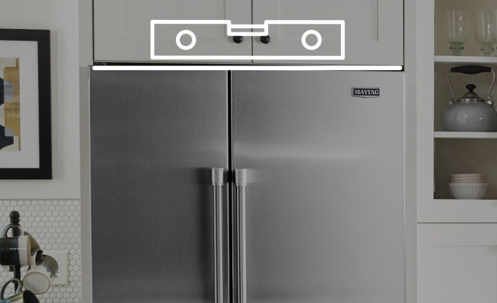 leveling a refrigerator