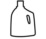 Detergent bottle icon