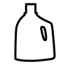 Detergent bottle icon