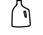 Detergent bottle icon
