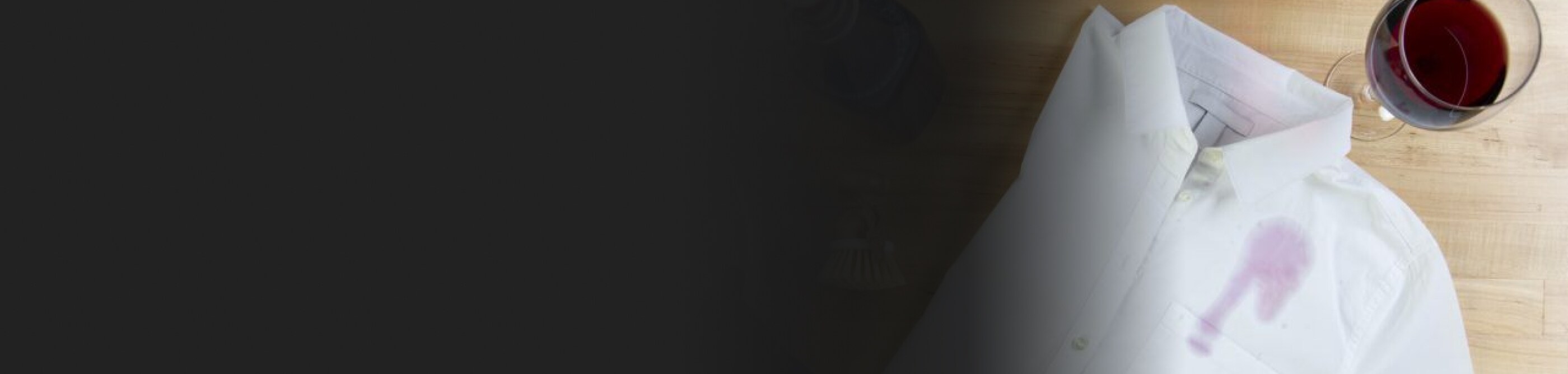 How to get red wine stains out of clothes