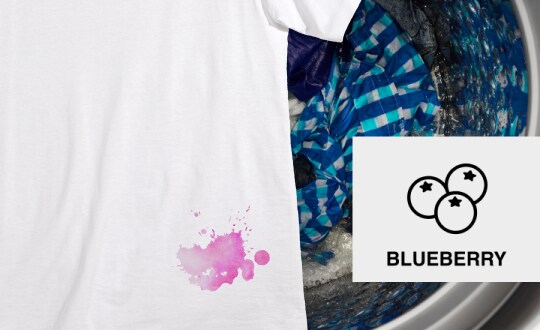 Clothes being washed