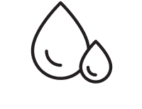 Water droplets icon