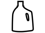 Detergent bottle icon