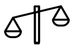 Balancing weights icon