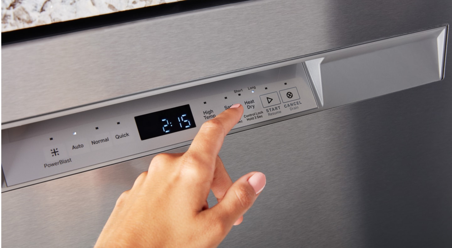 Resetting a Dishwasher with Control Panel Issues Maytag
