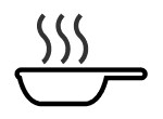Frying pan icon