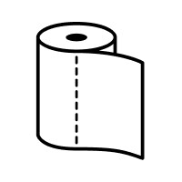 Paper towel icon