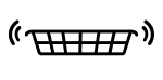Air fry basket icon