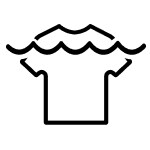 Soaking laundry icon