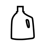 Detergent bottle icon