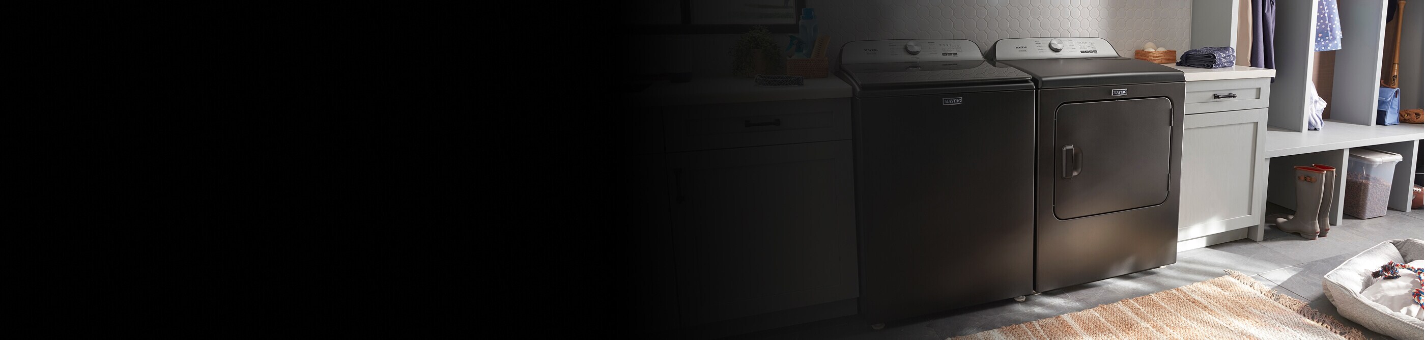 Washer and dryer set