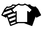 Shirts icon.