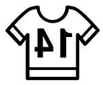 Inside out jersey icon