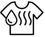 Sweat odor icon