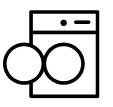 Open washing machine icon