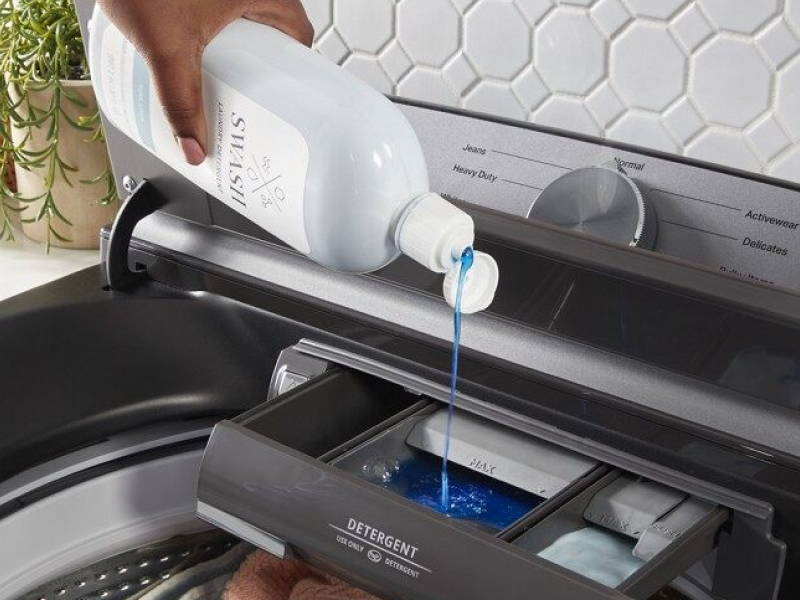 Swash® detergent in a washer Swash® detergent in a washer