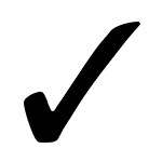 Checkmark icon