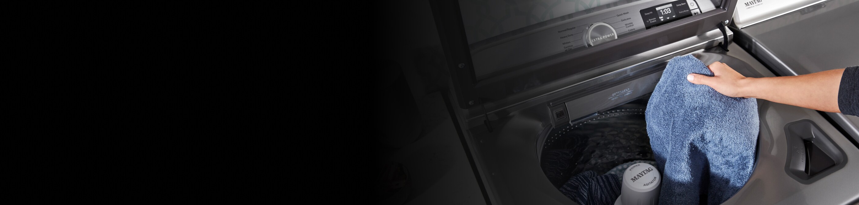 Maytag® top-load washing machine 