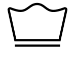 Machine wash: permanent press icon