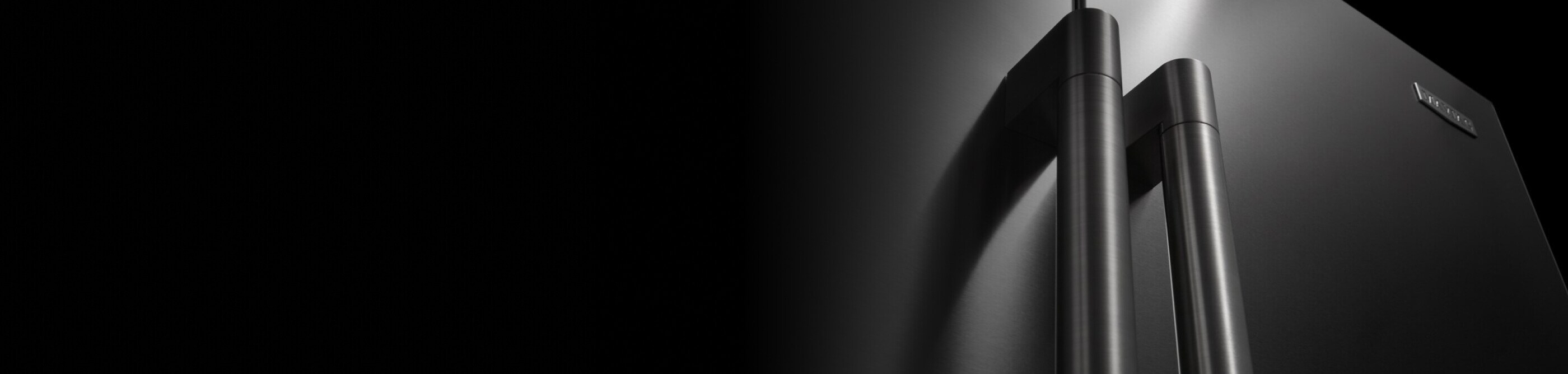 Close-up of Maytag® refrigerator side-by-side refrigerator