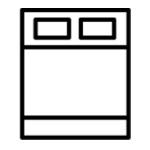 Bedding Wash Cycle Icon