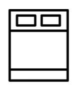 Bedding Wash Cycle Icon