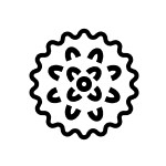 Dryer ball icon