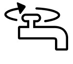 Turning on Water Valve icon