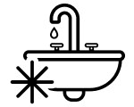 Cold water rinse icon