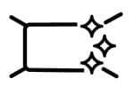 Clean microwave icon