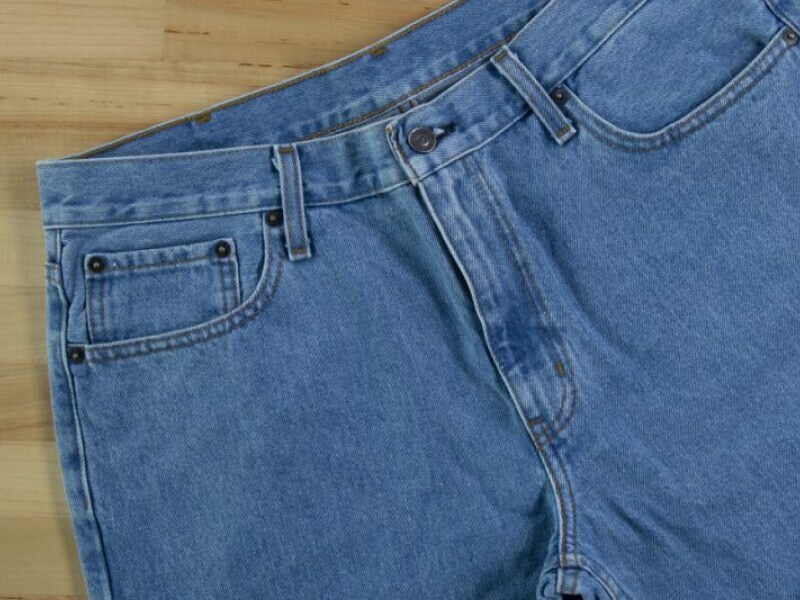 A clean pair of jeans A clean pair of jeans