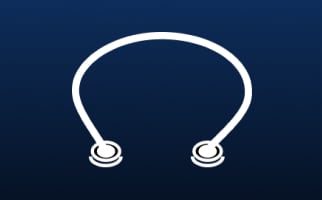 A dishwasher heating element icon