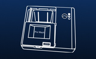 A dishwasher dispenser icon
