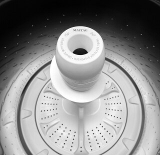 Top load washer with agitator