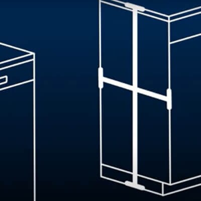 Cabinet height measurement illustration