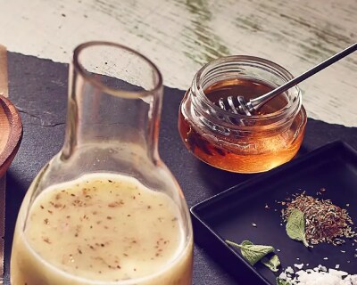 Honey on a countertop