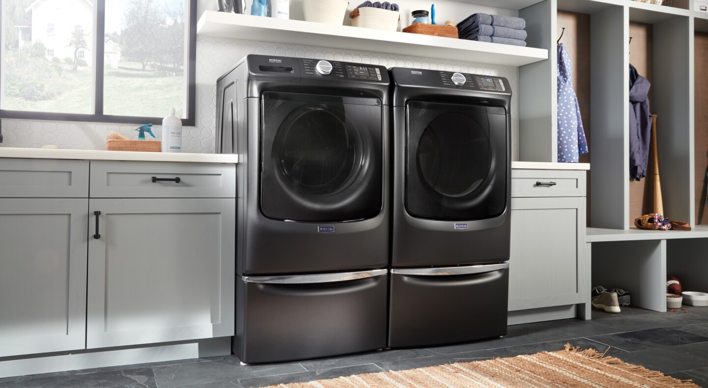 Maytag® front load washer and dryer set