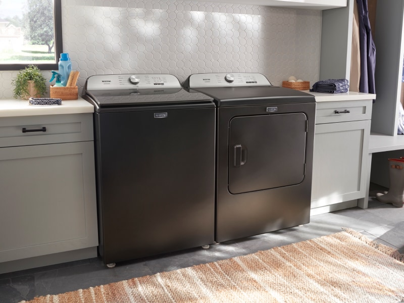 Maytag® top load washer and dryer set Maytag® top load washer and dryer set