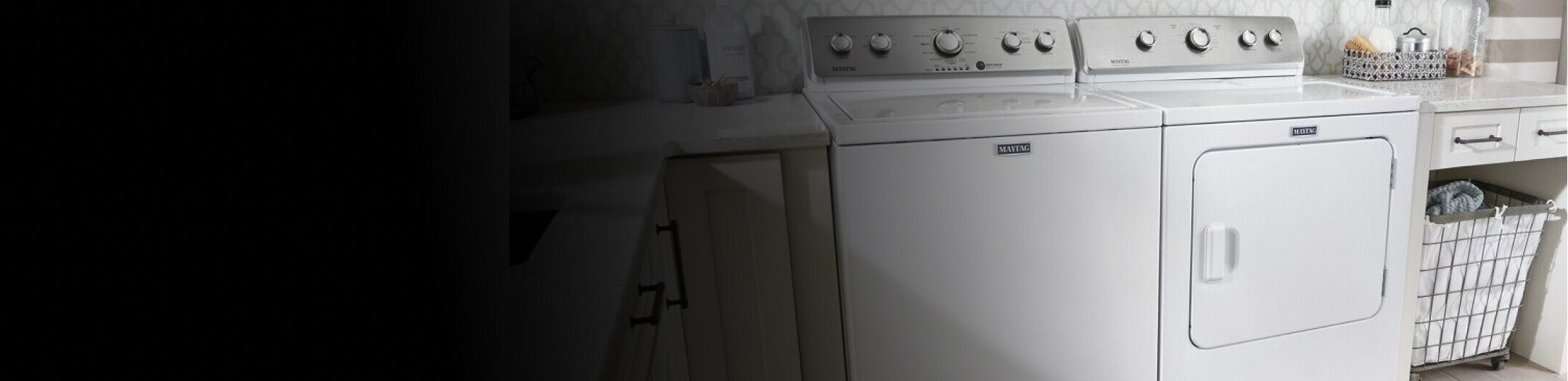 Maytag® top load laundry pair 
