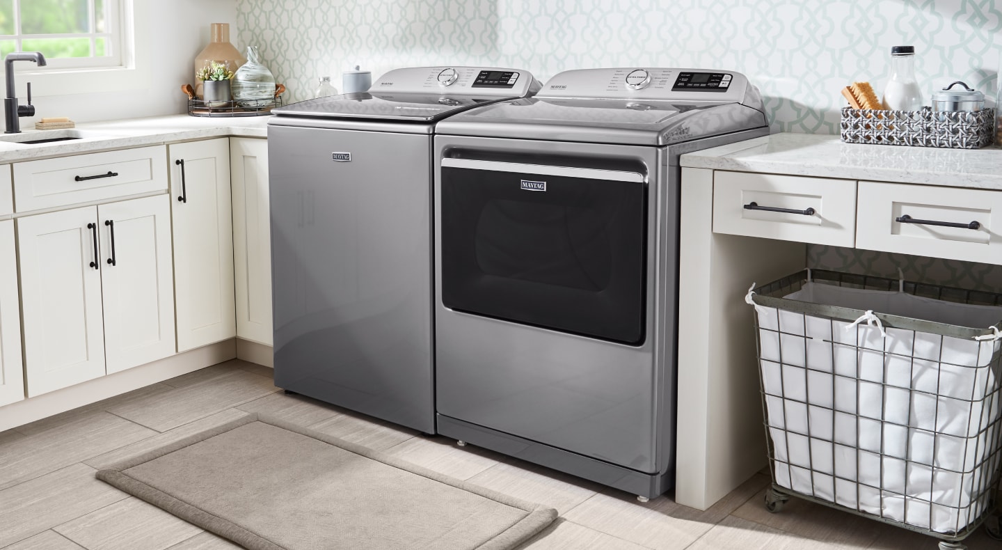 Maytag® top load washer and dryer Maytag® top load washer and dryer