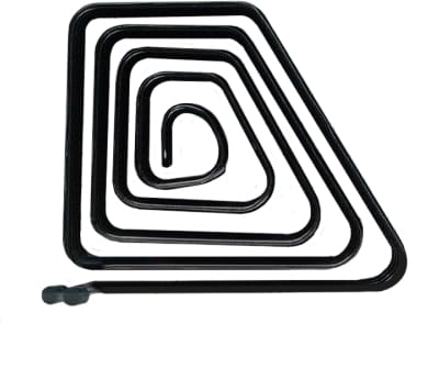 Freezer condenser coils