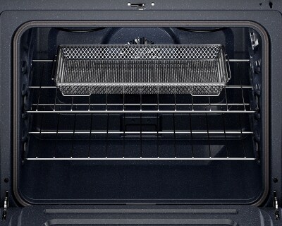 Inside Maytag® range oven with oven racks