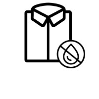 Water-repellent fabric icon