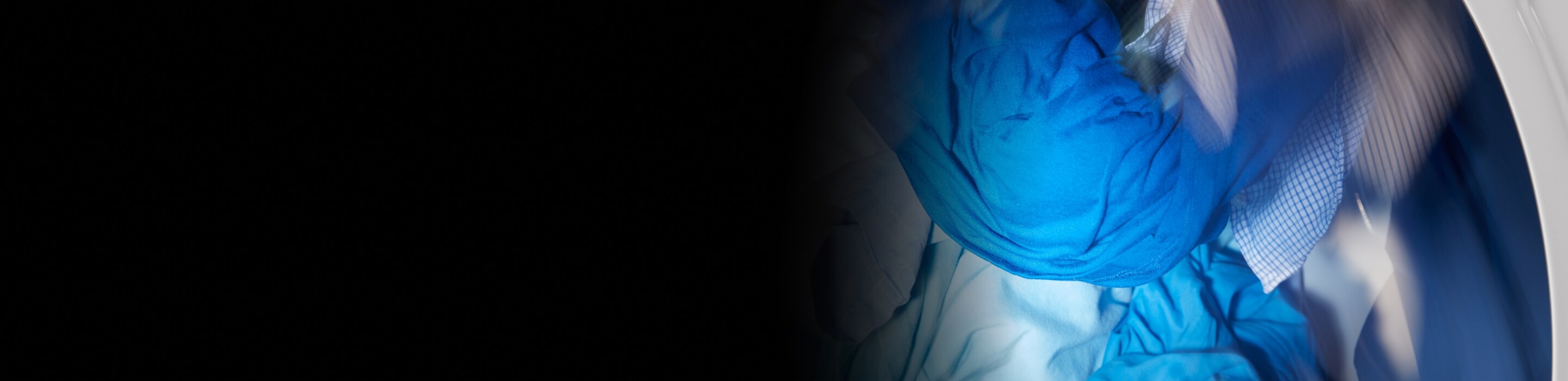 Clothing tumbling in a dryer